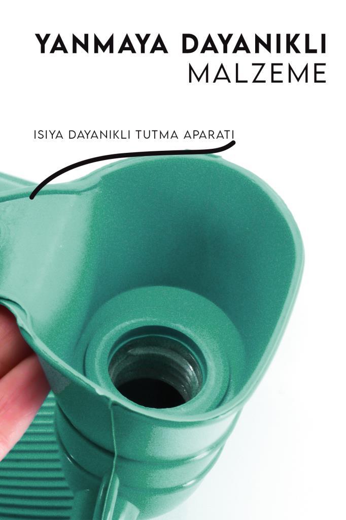 Kılıflı Sıcak Su Torbası Kırmızı Kareli