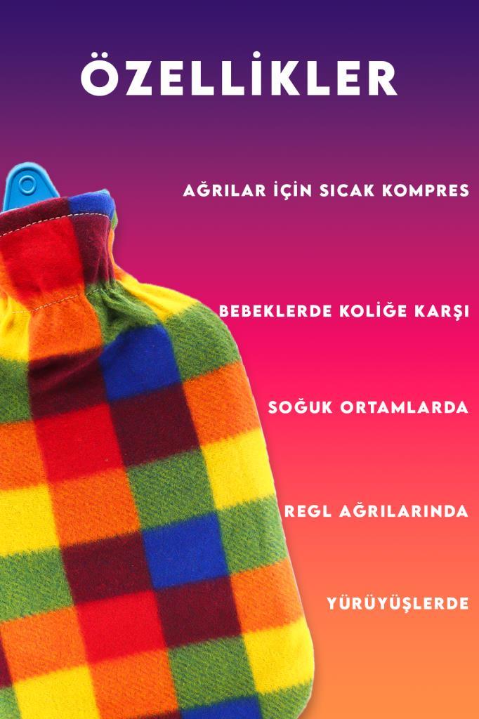 Kılıflı Sıcak Su Torbası Renkli
