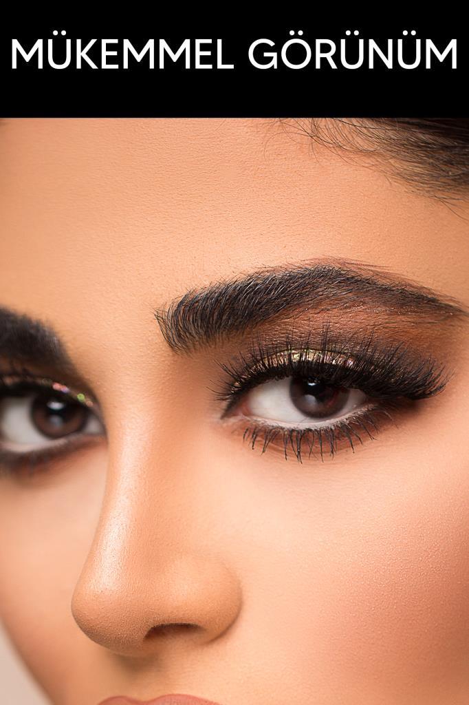 (KIRILABİLİR) 3'lü Brow Kit Kaş Farı No 1