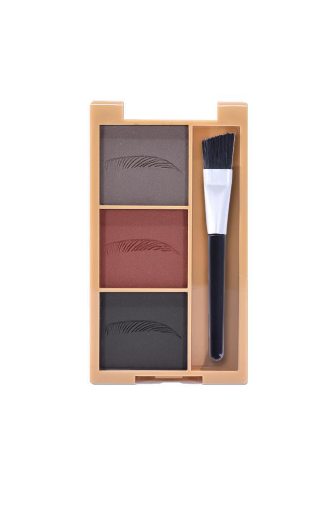 (KIRILABİLİR) 3'lü Brow Kit Kaş Farı No 2