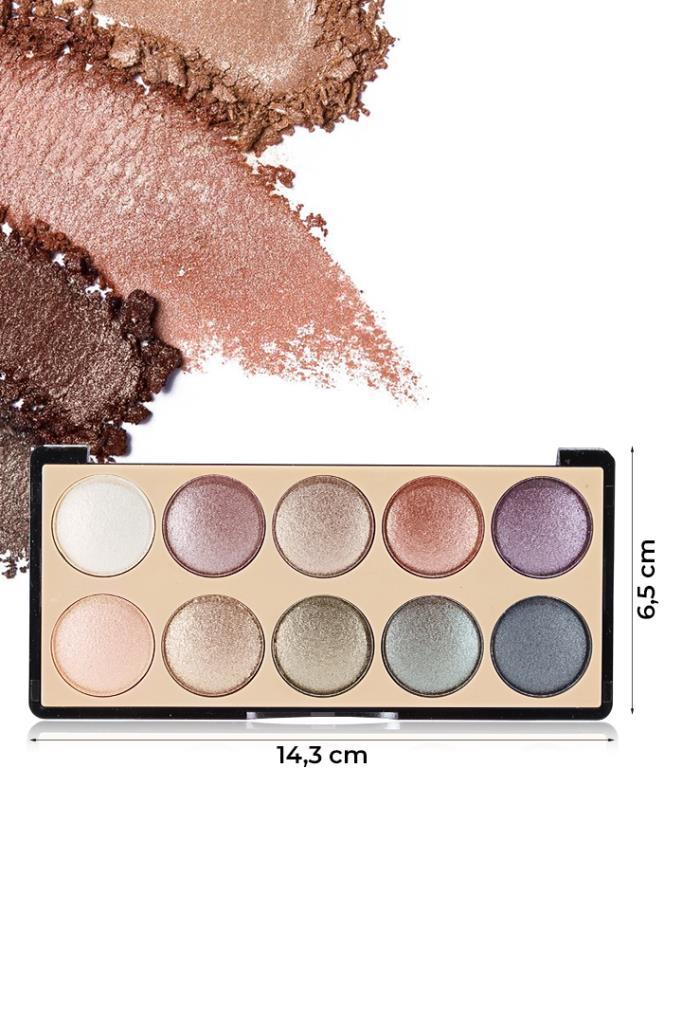 (KIRILABİLİR) Diamond 10'lu Far Paleti No:03