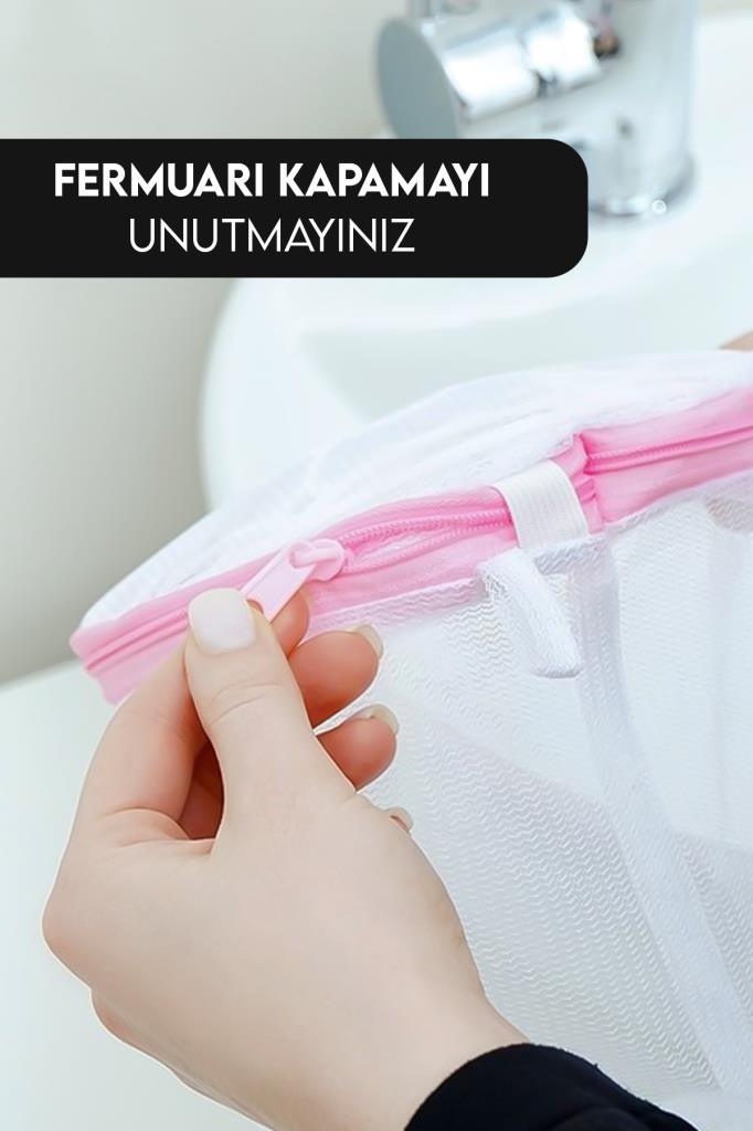 Kirli Çamaşır Filesi Çok Amaçlı Çamaşır Filesi