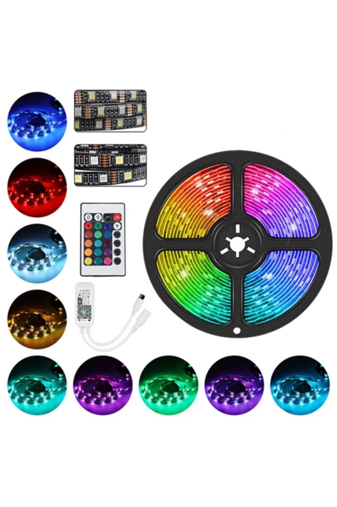 Kumandalı Şerit Led 5 Metre