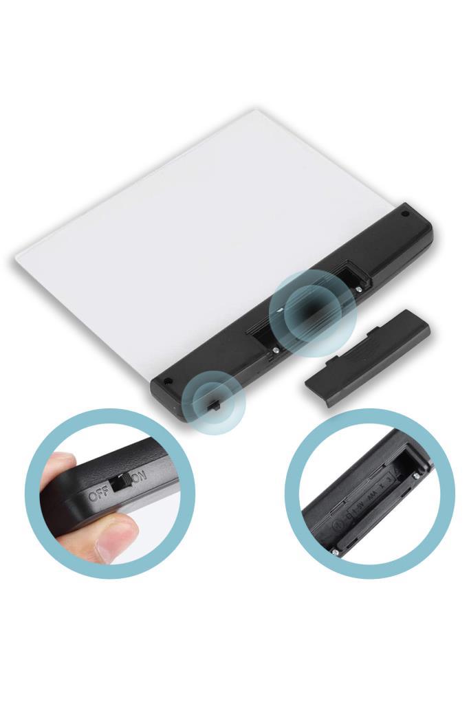 (KIRILABİLİR)Led Işıklı Kitap Okuma Ayracı