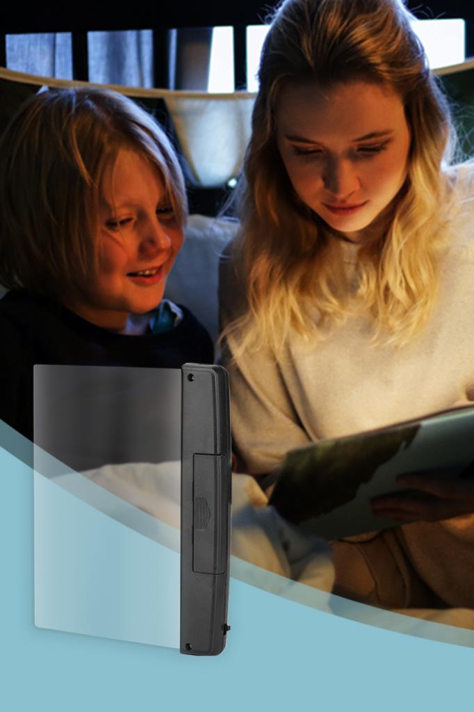 (KIRILABİLİR)Led Işıklı Kitap Okuma Ayracı