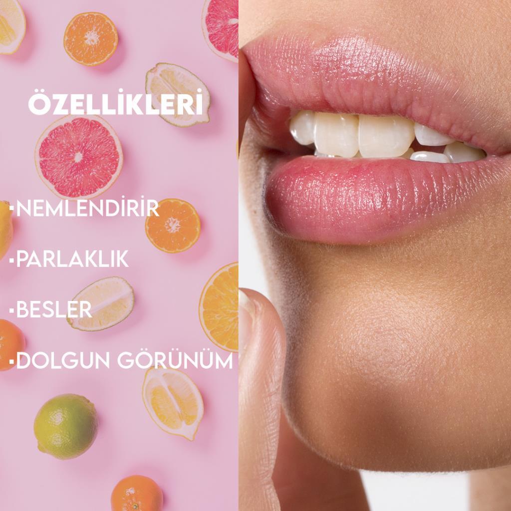 6'lı Dondurma Tasarımlı Meyveli Dudak Parlatıcısı