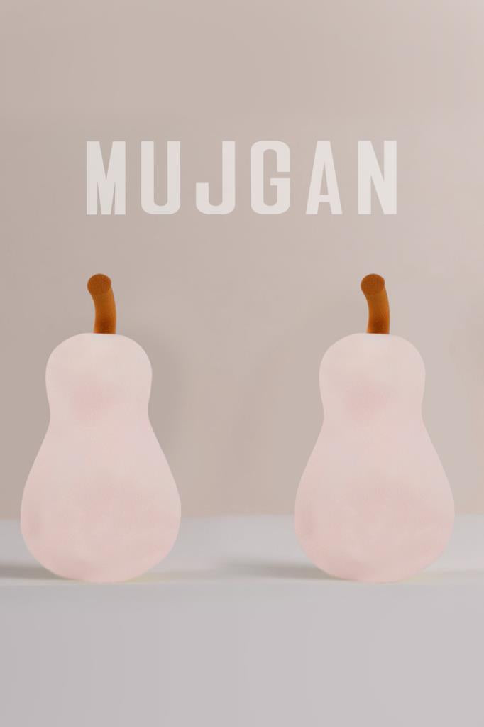 MJGN-166 Tekli Meyve Temalı Makyaj Süngeri Armut