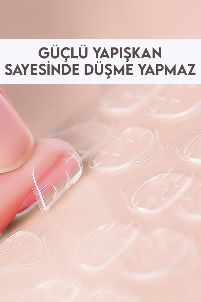12'li Pembe Leopar French Tırnak E