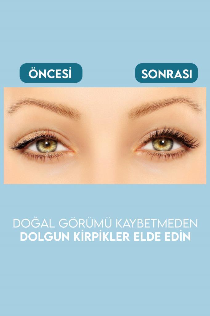 4'lü Set Altıgen Tasarımlı 6D Takma Kirpik B