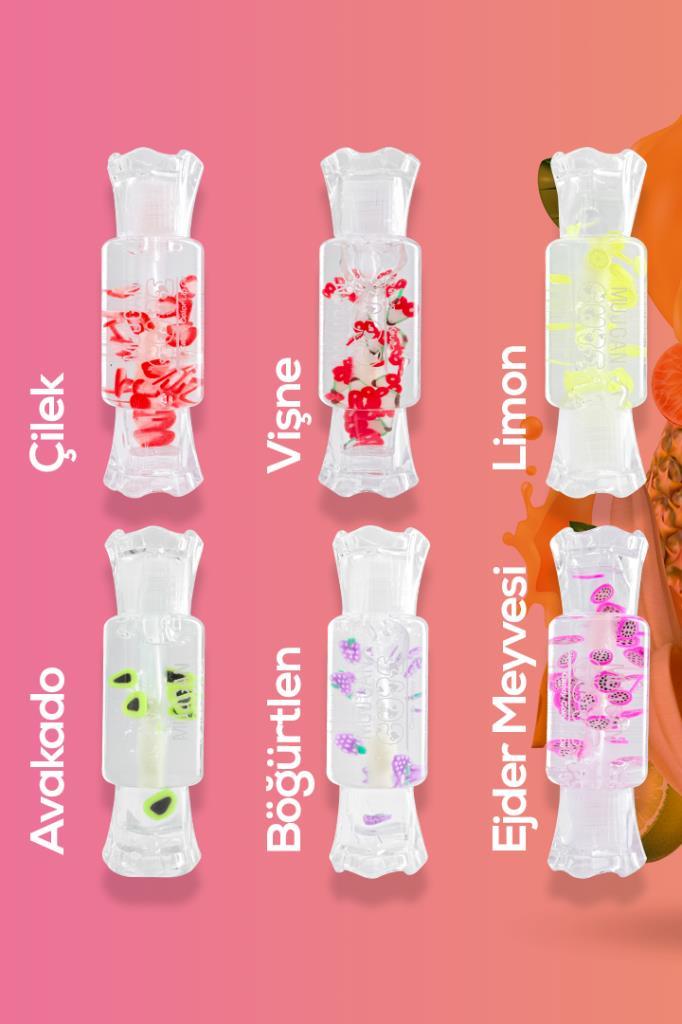 Şeker Görünümlü Dudak Yağı Limon
