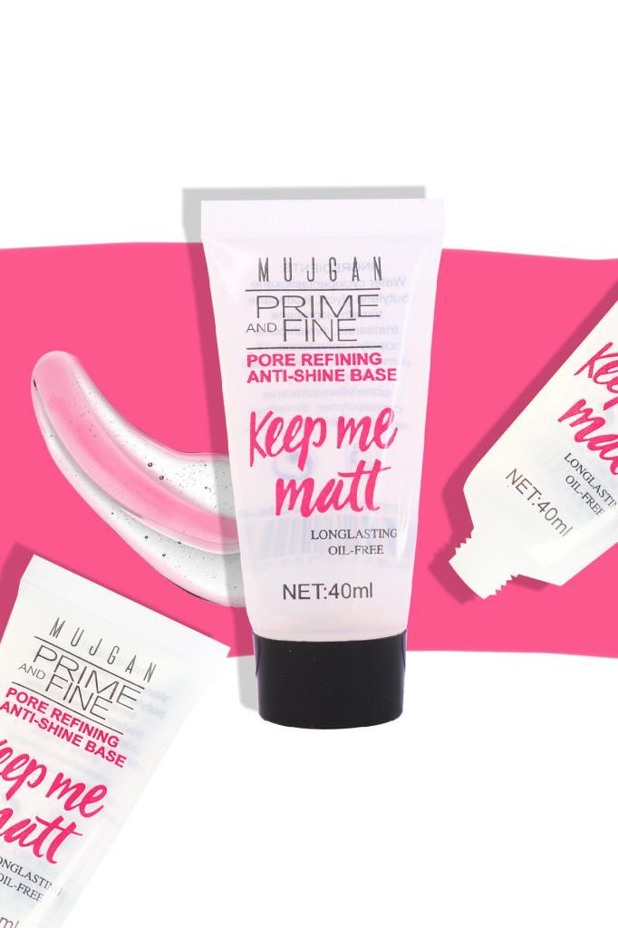 Keep Me Matt Şeffaf Tüp Makyaj Bazı 40mL