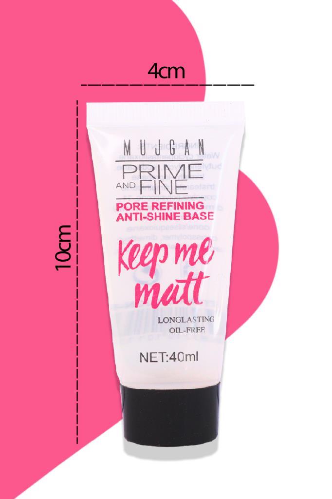 Keep Me Matt Şeffaf Tüp Makyaj Bazı 40mL