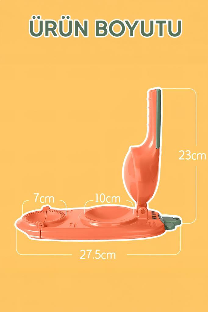 MJGN-481 Pratik Mantı Hamur Açma Aparatı