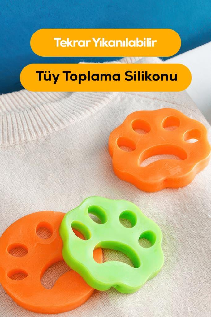2'li Pati Şekilli Renkli Tüy Temizleme Aparatı