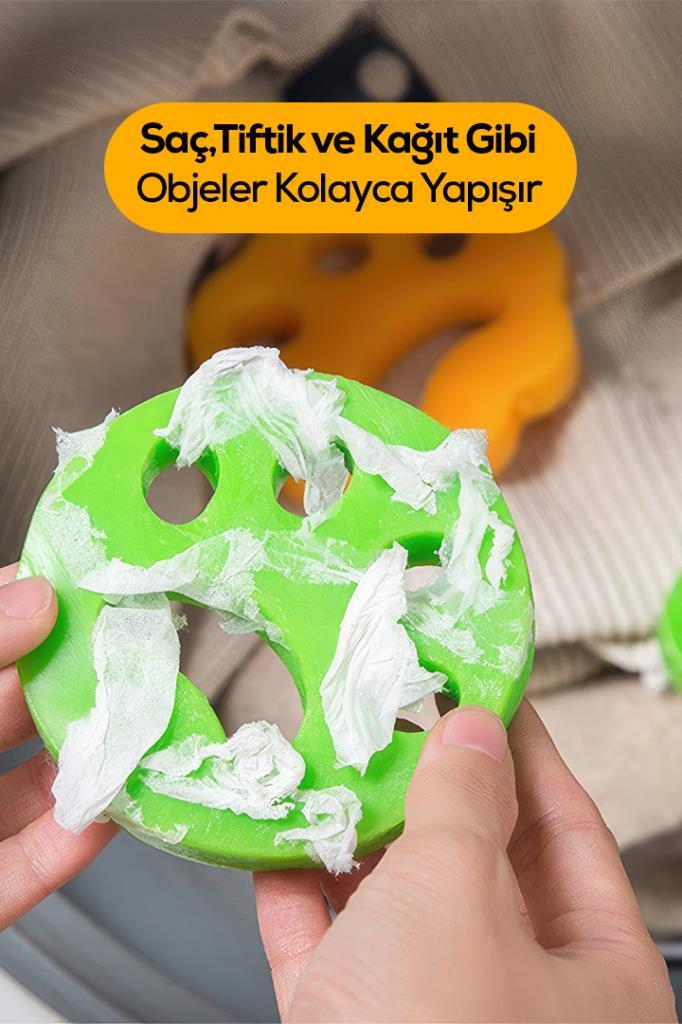 2'li Pati Şekilli Renkli Tüy Temizleme Aparatı