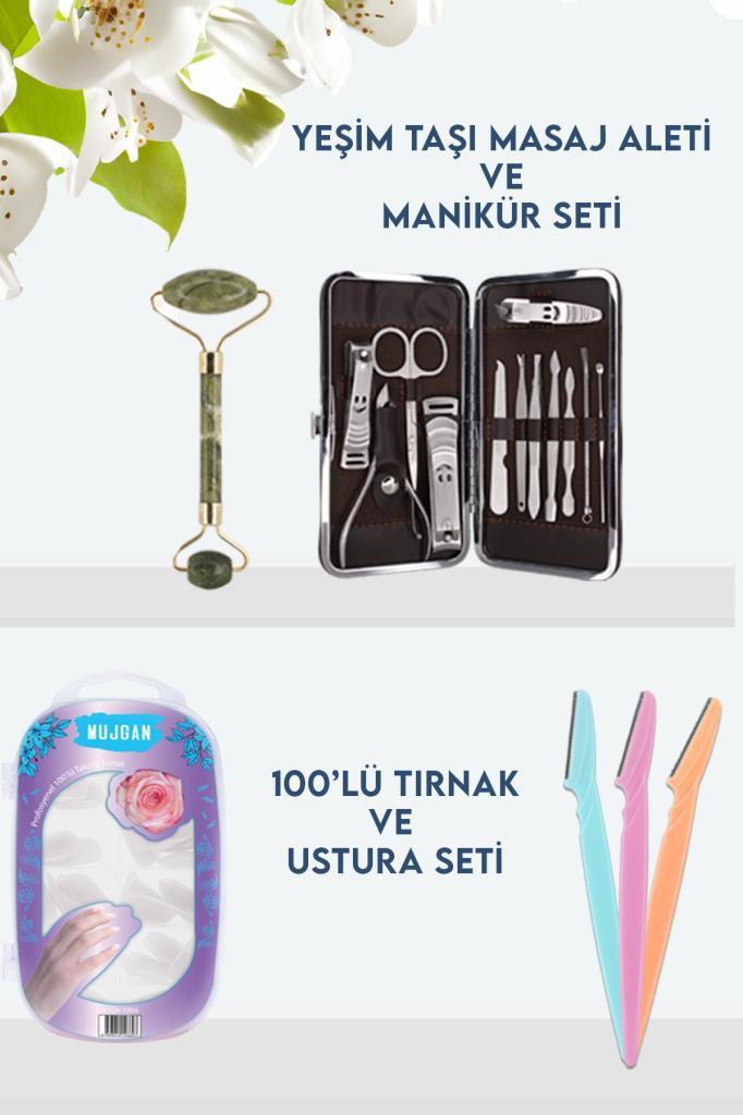 Nişan Bohçasına Özel Makyaj Seti 65 Parça Beyaz Ten