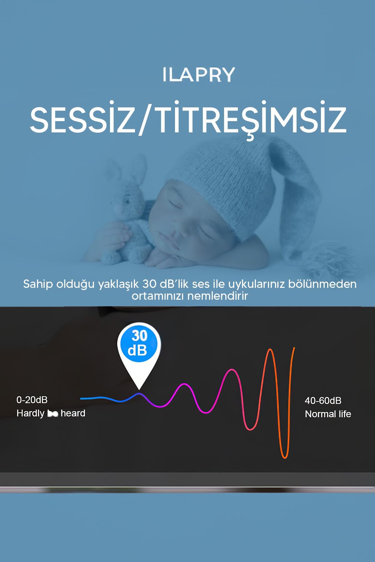 Oda- Araç Hava Nemlendirici Buhar Makinesi Beyaz T Model