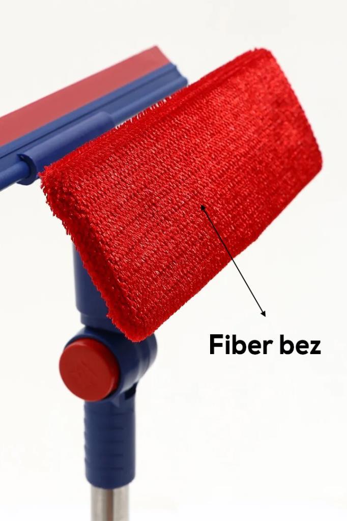 Oynar Başlıklı Çekçekli Teleskopik Cam Silme Aparatı