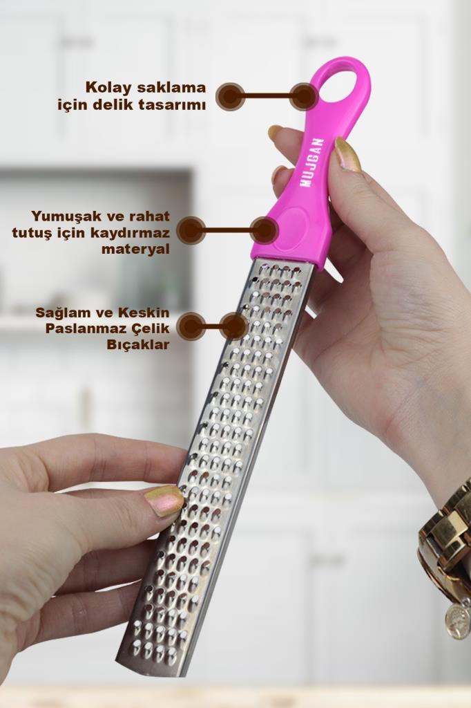 Pratik Uzun El Rendesi Pembe Renk