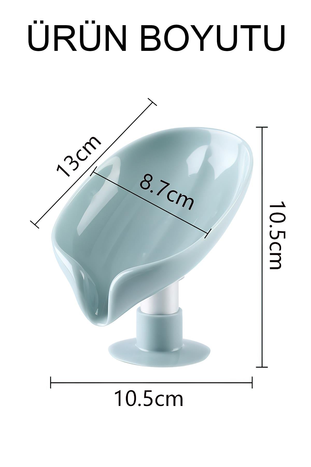 Sabunluk Vantuzlu Su Giderli Sabunluk Yeşil