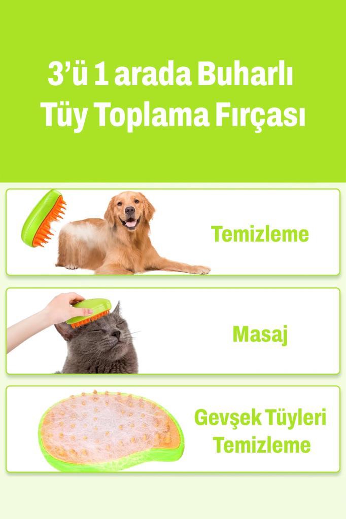 Şarjlı Buharlı Tüy Toplama Fırçası