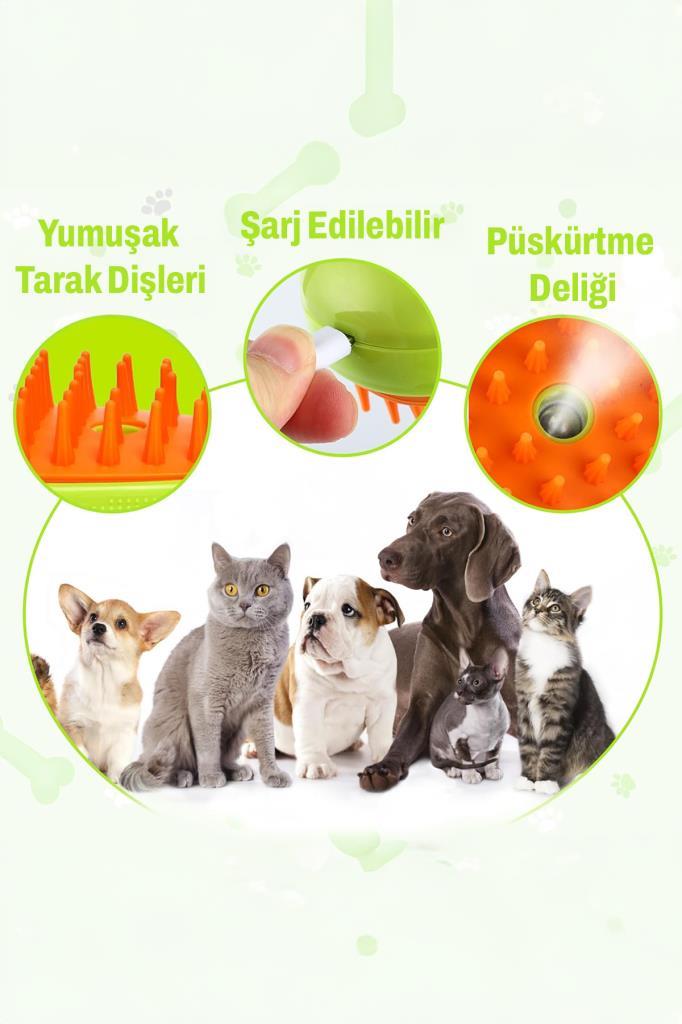 Şarjlı Buharlı Tüy Toplama Fırçası
