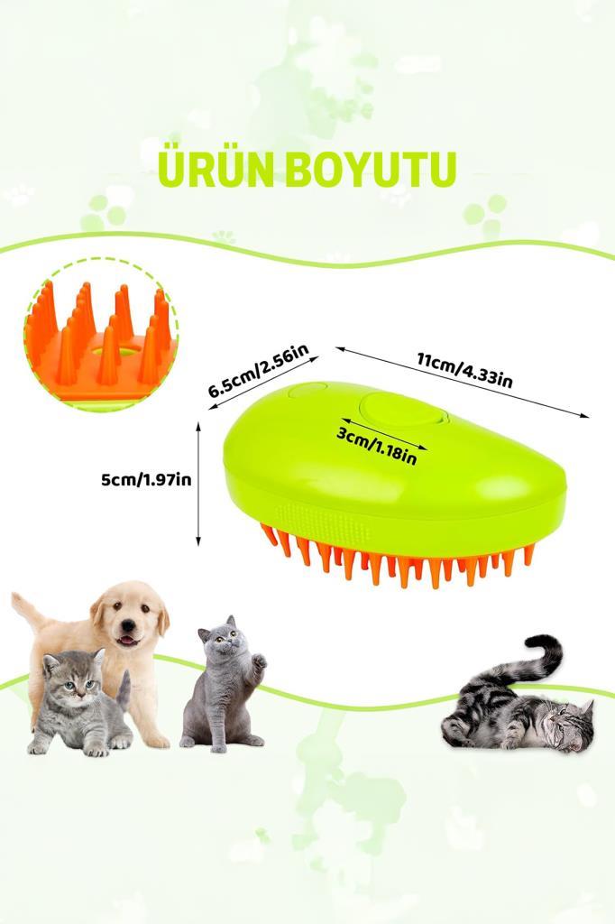 Şarjlı Buharlı Tüy Toplama Fırçası