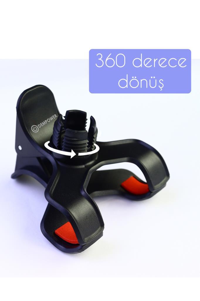 Siyah Akrobat Telefon Tutucu
