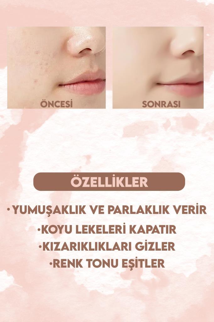 Su Bazlı Cilt Besleyici CC Kapatıcı Krem 20g