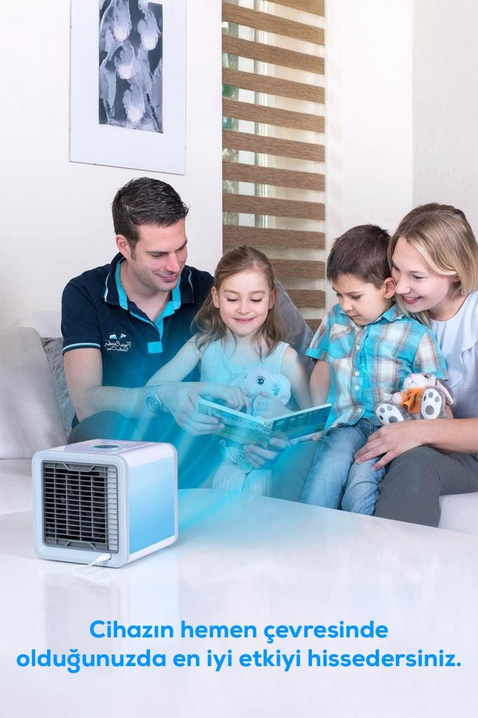 Su Hazneli Taşınabilir Mini Fan
