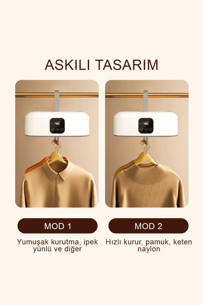 Taşınabilir Katlanır Çamaşır Kurutma Makinesi