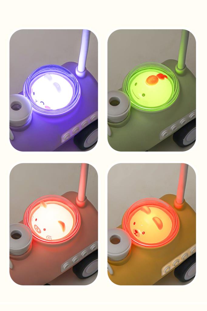 Tren Görünümlü Kalemtıraşlı Gece Lambası