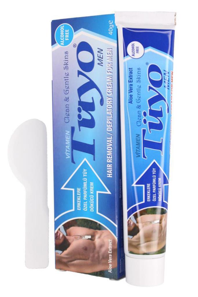 Tüyo Erkeklere Özel Parfümlü Tüy Dökücü Krem 40 Gram