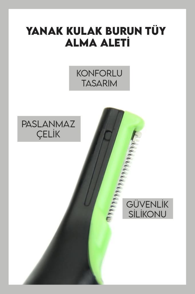 Yanak Kulak Burun Tüy Alma Aleti