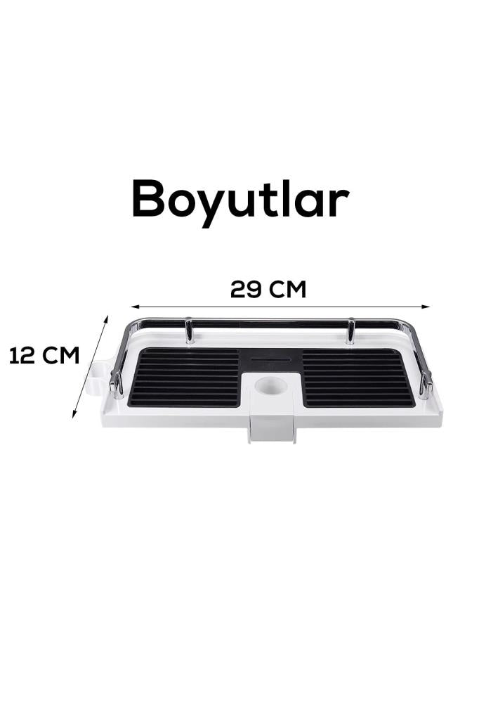 Yüksekliği Ayarlanabilir Duş Rafı