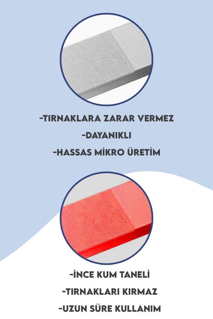 10’lu Cam Törpü Seti Kırmız Renk