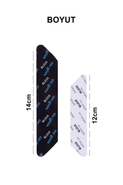4'lü Halı Kaydırmaz Çift Taraflı Bant
