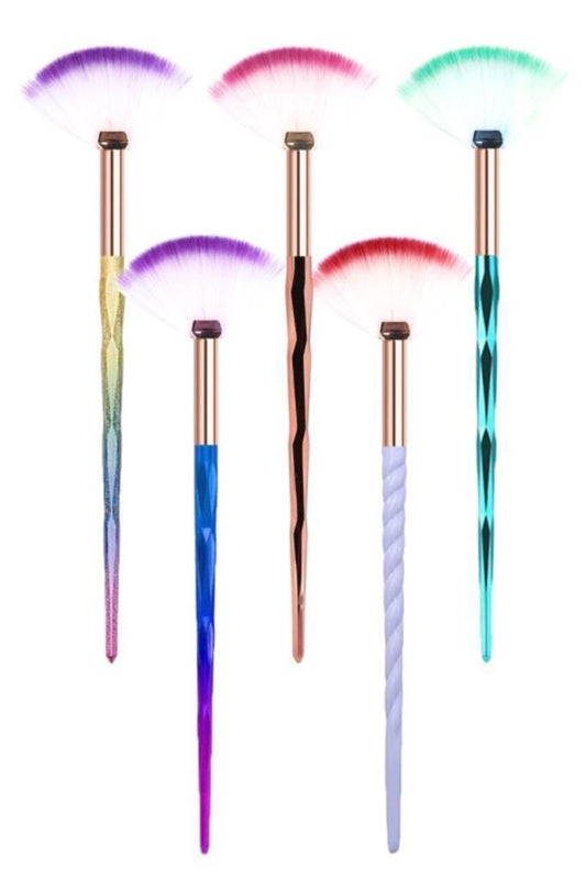5'li Highlighter Yelpaze Fırçası