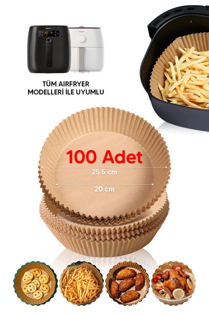 Airfryer Pişirme Kağıdı 100 Adet