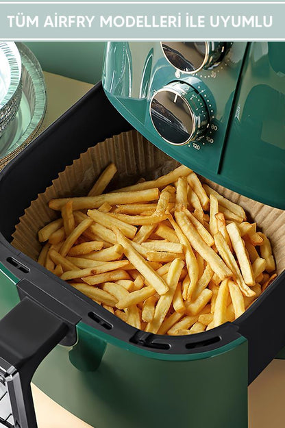 Airfryer Pişirme Kağıdı 150 Adet