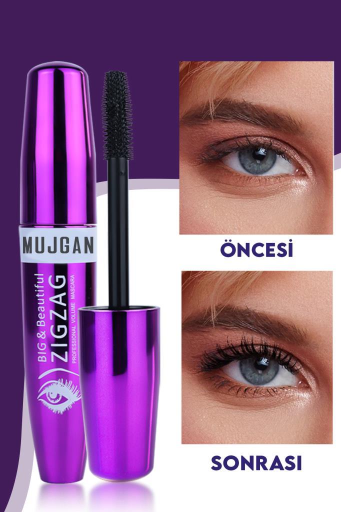 Big Beautiful Zigzag Mor Ambalajlı Volume Maskara