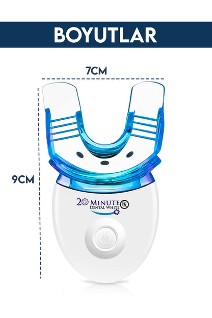 Mavi Işık Teknolojisi Ile Diş Beyazlatma Kiti & Beyazlatıcı Diş Kalemi Seti