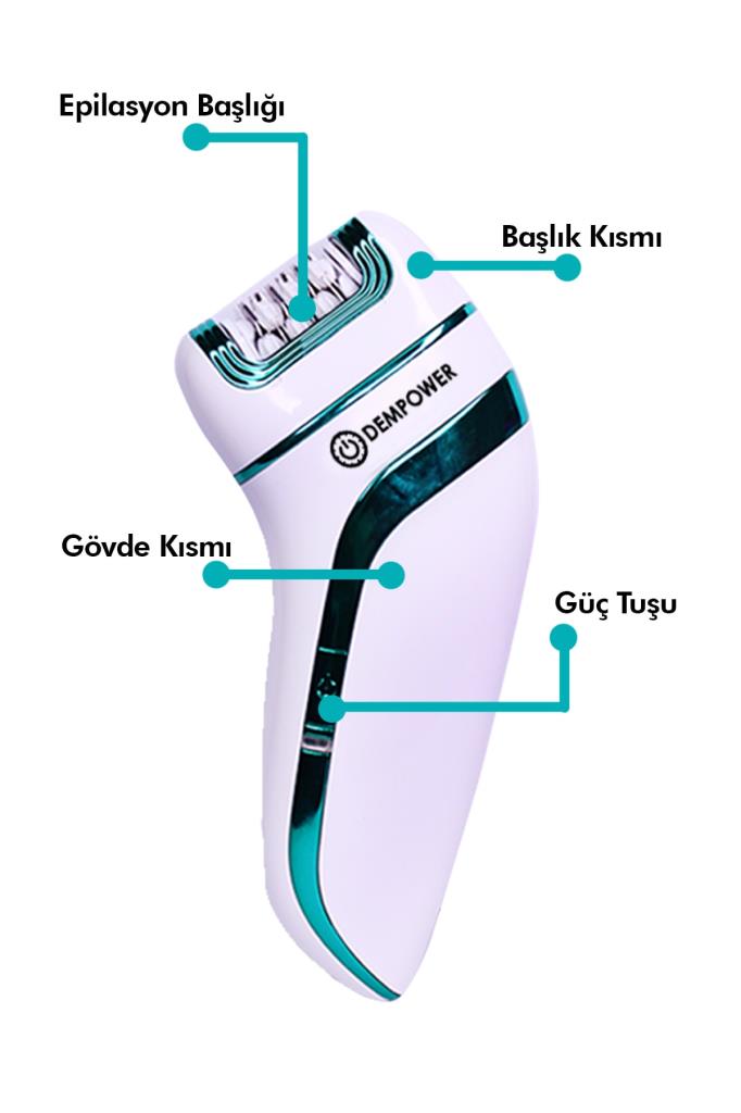 Dp-15 Yeşil Renk Epilasyon Cihazı 3 Başlıklı