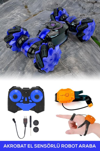 El Sensörü ile Hareket Eden Akıllı Robot Araba