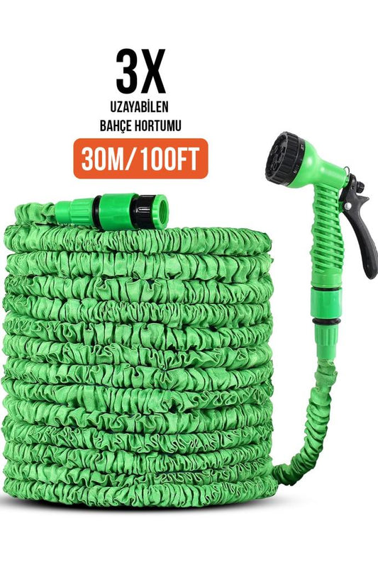 Esnek Uzayabilen Bahçe Hortumu 30M