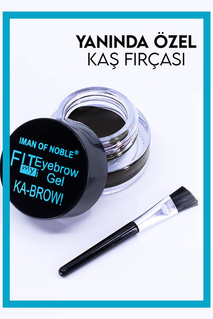 Fit My Eyebrow Gel Kaş Jeli Siyah