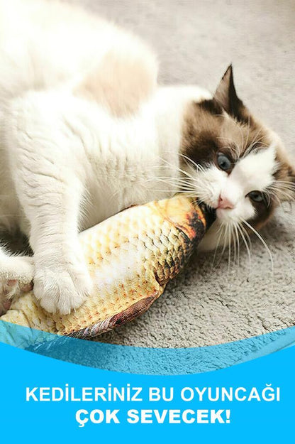 Hareketli Titreşimli Oynayan Balık Nemo Kedi Oyuncak MJGN-52A