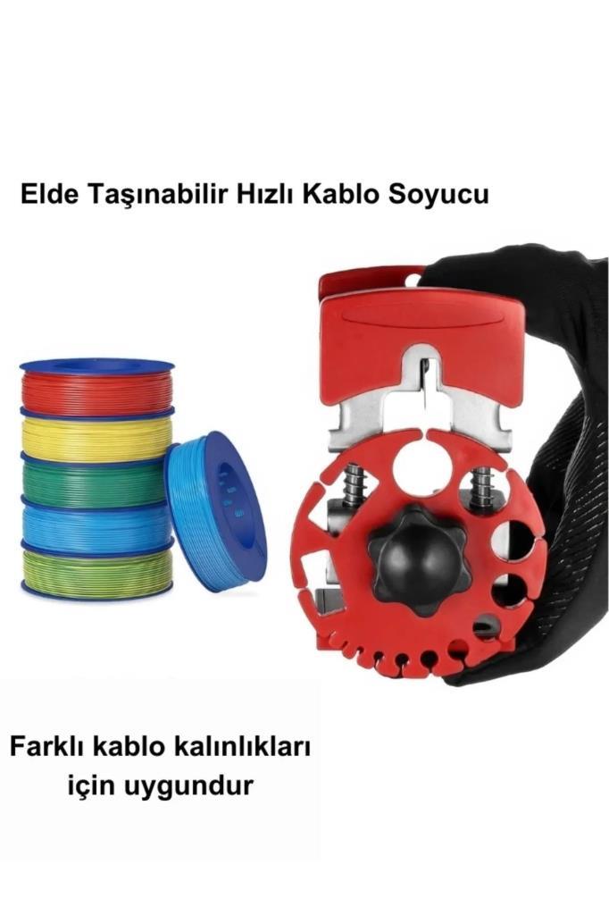 Kablo Bakır Tel Çıkarma ve Soyma Aleti