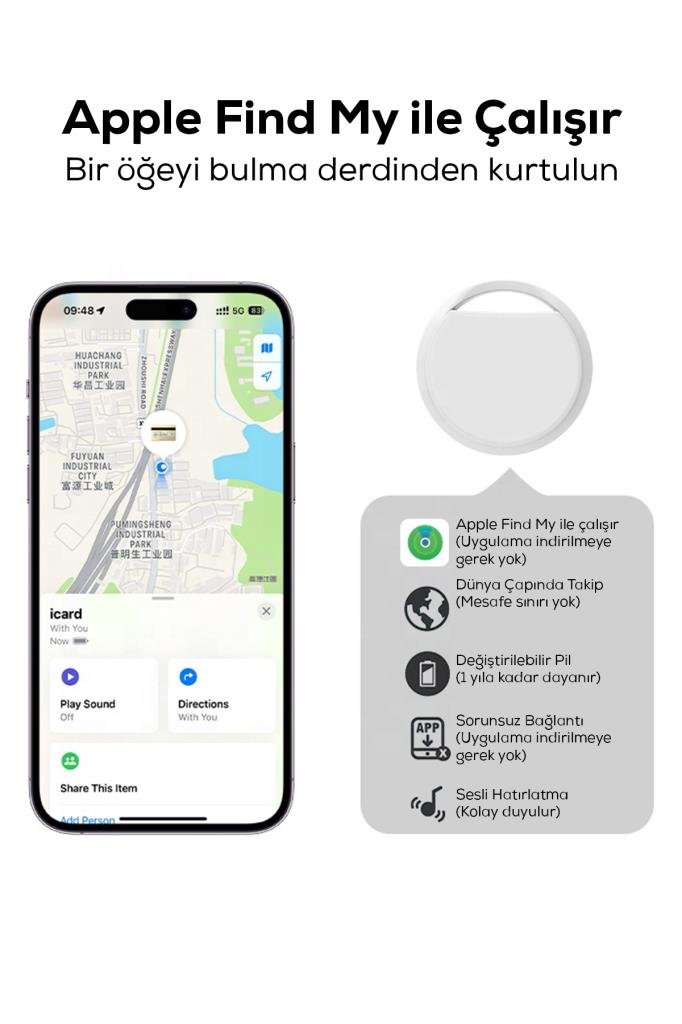 Kablosuz Akıllı Takip Cihazı 3 Adet