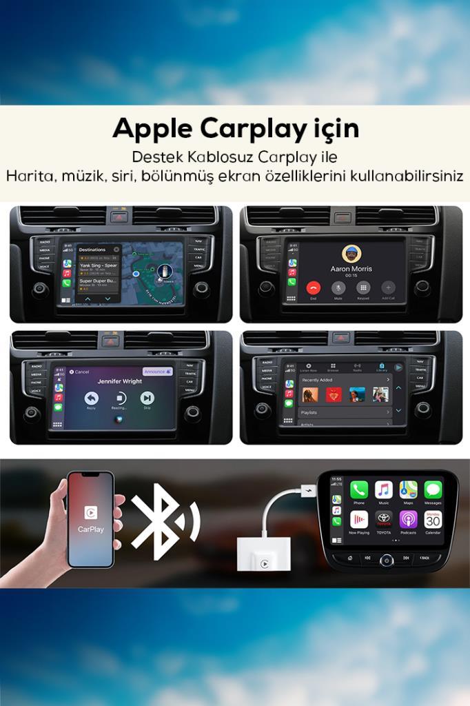 Kablosuz Apple CarPlay